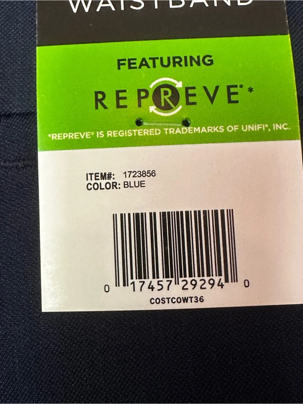 Kenneth Cole Navy Dress Trousers